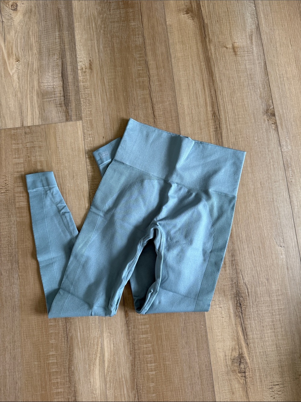 Set Active High-Waist Leggings in Dusty Blue